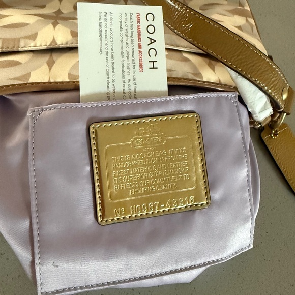 NEW Coach Madison OP Art NWOT crossbody bag 2009 - Picture 7 of 17